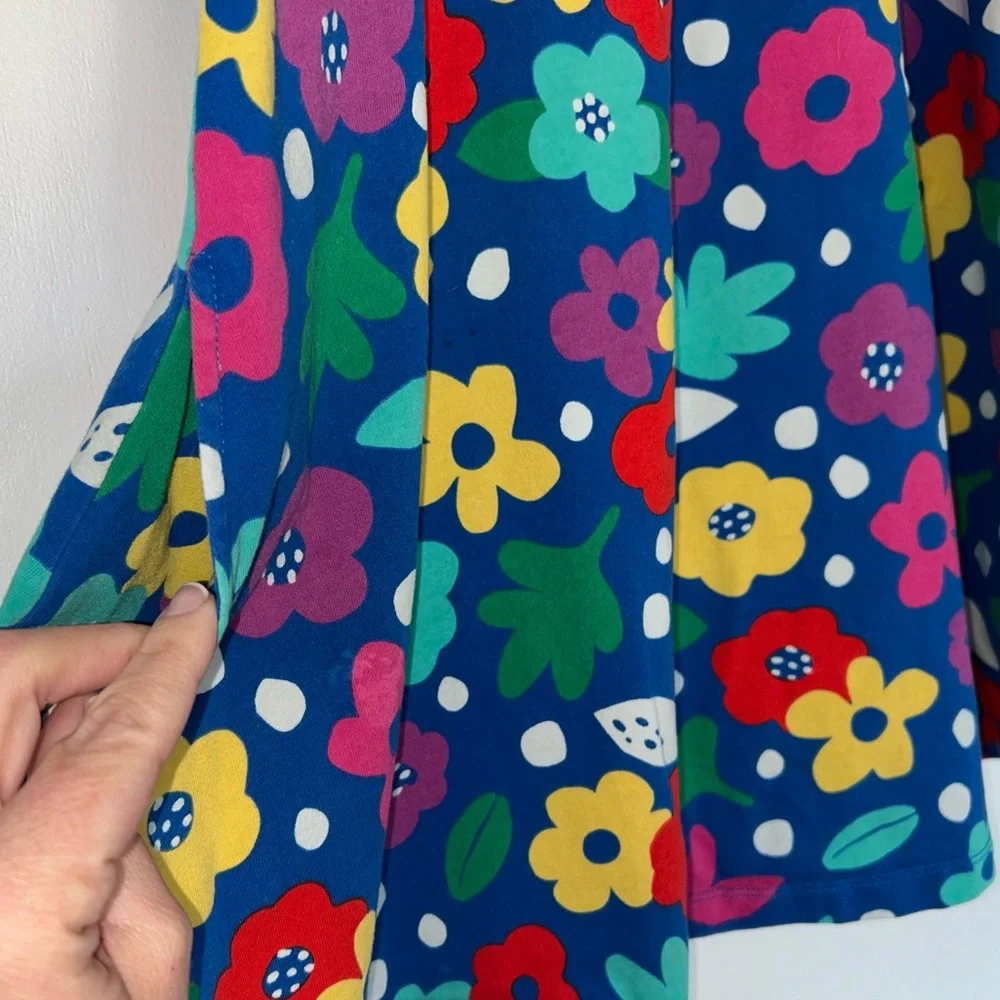 Hanna Andersson floral swing dress - EUC - Picture 3 of 9